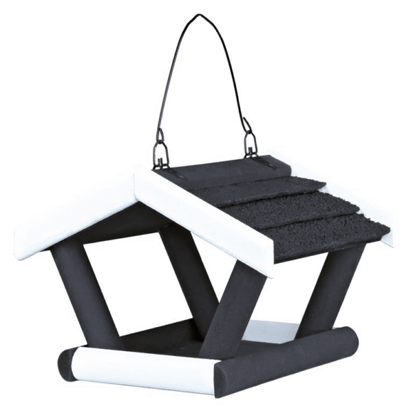 Natura hanging fugle automat 17 × 19 × 14 cm black/white