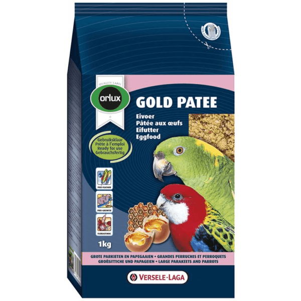 Patee prestige gold papegøyer 1kg