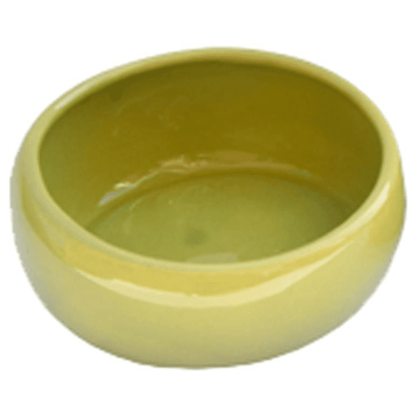 Keramikskål Ergonomisk Limegrønn