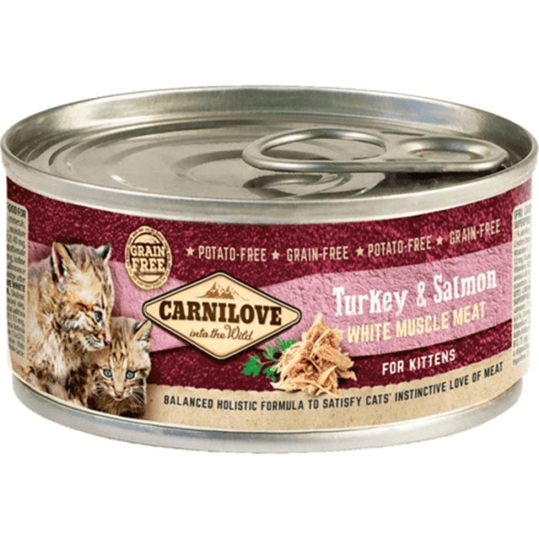 Carnilove Cat Kalkun & Laks Kitten 100g