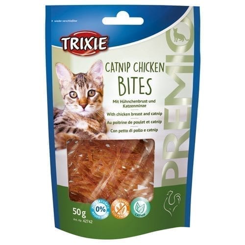 Premio Catnip Chicken Bites, 50 GR