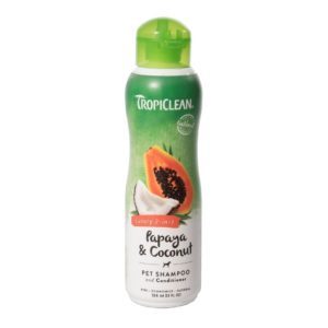 Tropiclean Papaya & coconut 2i1 shampoo 355ml