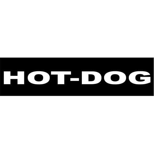 Hot-Dog label Tropehagen