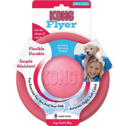 kong puppy flyer frisbee valp hundeleke