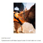 non-stop dogwear safe life jacket 2.0 flytevest svømmevest hund