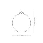 Myfamily pote i Shine Circle ID tag